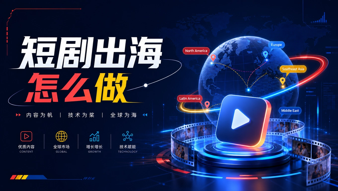 短剧出海怎么做？从市场选择到投流变现的完整攻略