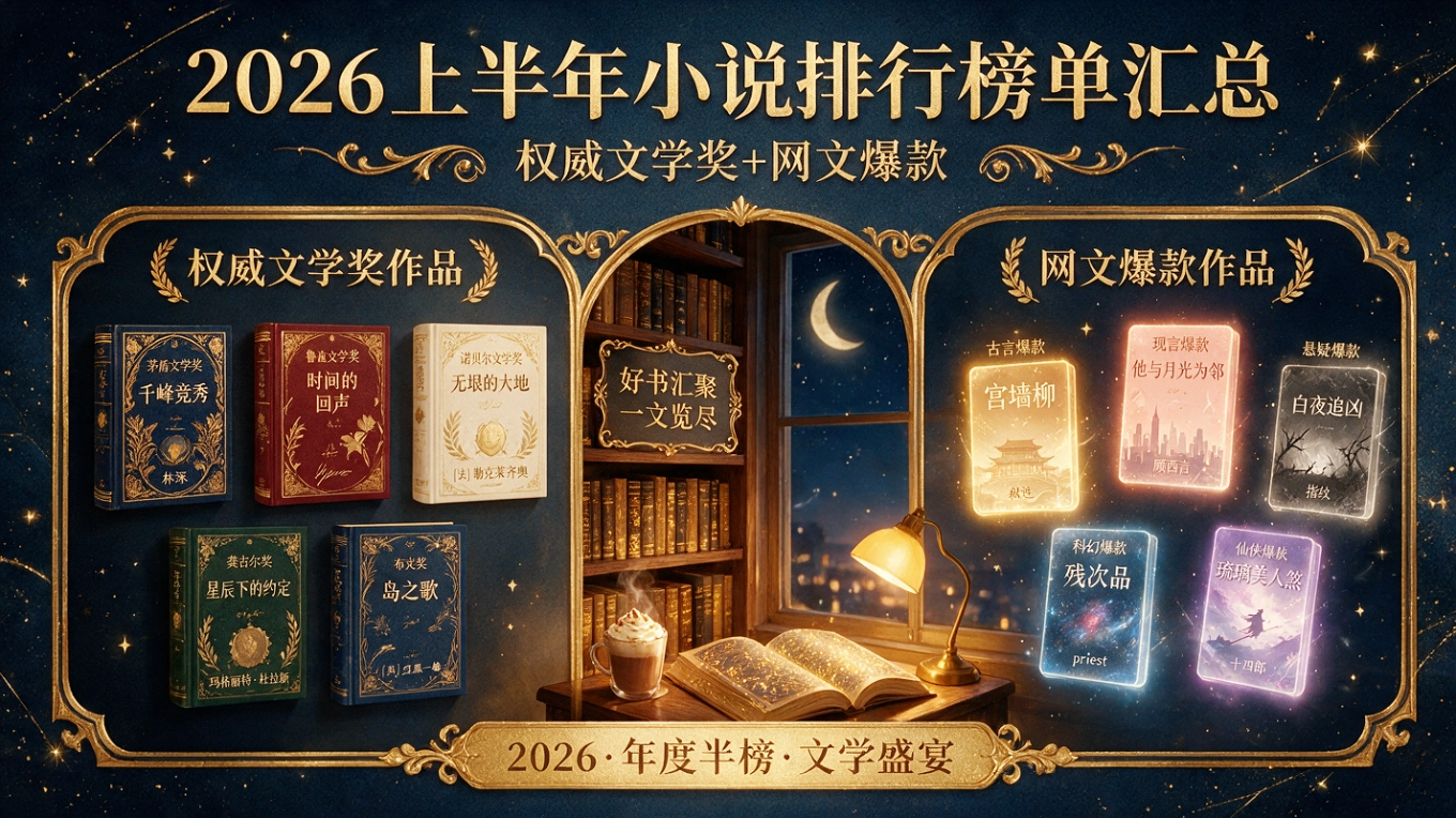 2026上半年小说排行榜单 2026上半年小说排行榜单