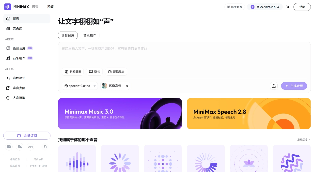 海螺配音官网截图